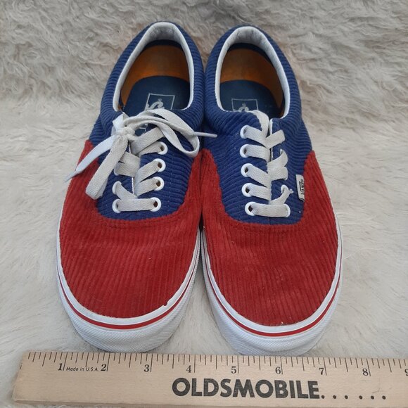 VANS Era Women's Corduroy Sneakers Primary Colors Skate - Picture 2 of 8